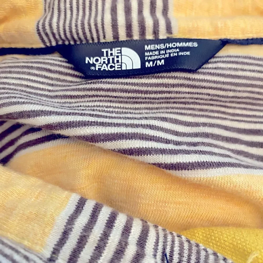 The North Face Men’s Short Sleeve Stripe Polo Shirt Size Medium